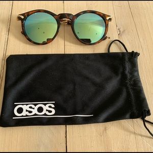 Asos mirrored tortoise shell sunglasses